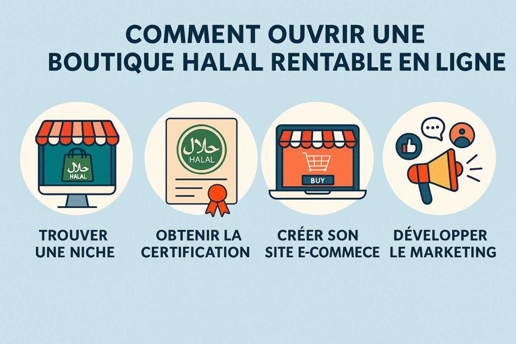 Comment ouvrir une boutique halal rentable en ligne